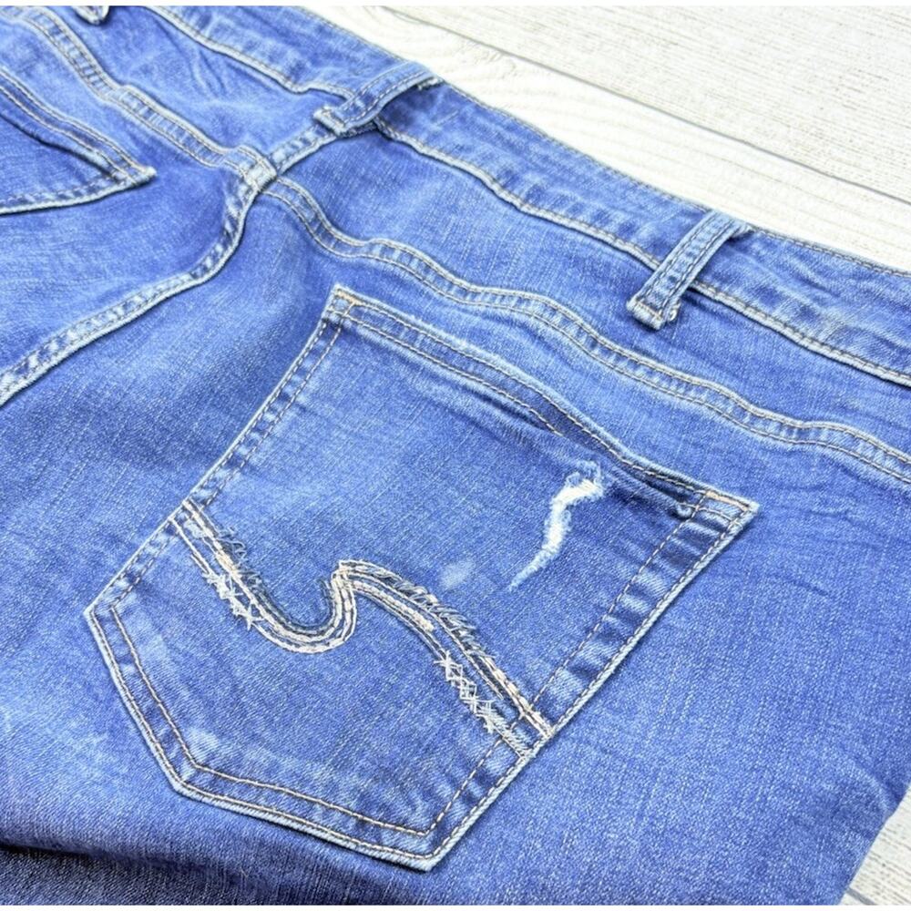 Silver Jeans Co Women’s Elyse Capri Jeans Medium Wash Plus Size 22 - Picture 9 of 9